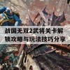 战国无双2武将关卡解锁攻略与玩法技巧分享