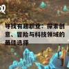 寻找有趣职业：探索创意、冒险与科技领域的最佳选择