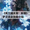 《真三国无双：起源》护卫兵全技能介绍