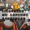 2016德甲最佳阵容解析：从诺伊尔到莱万多夫斯基的精彩表现