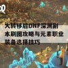 大转移后DNF深渊副本刷图攻略与元素职业装备选择技巧