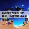 《阴阳师》PVE强势SSR阵容与搭配技巧解析，助你轻松通关副本挑战