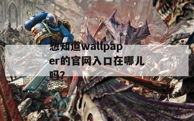 想知道wallpaper的官网入口在哪儿吗？