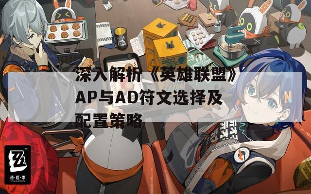 深入解析《英雄联盟》AP与AD符文选择及配置策略