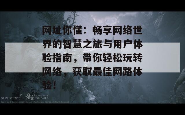 网址你懂：畅享网络世界的智慧之旅与用户体验指南，带你轻松玩转网络，获取最佳网路体验！