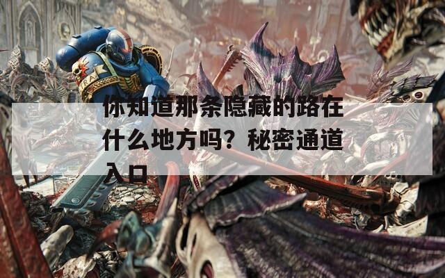 你知道那条隐藏的路在什么地方吗？秘密通道入口