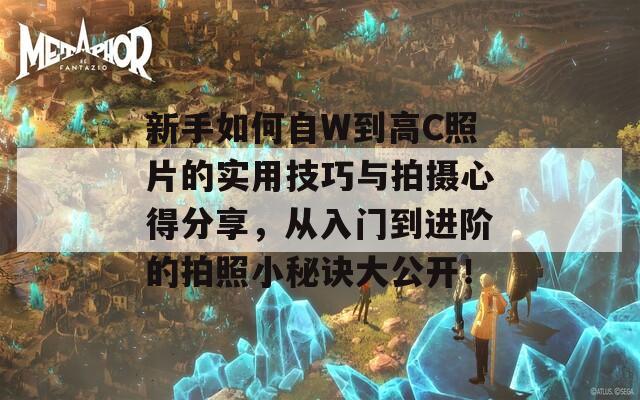 新手如何自W到高C照片的实用技巧与拍摄心得分享，从入门到进阶的拍照小秘诀大公开！