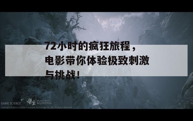 72小时的疯狂旅程，电影带你体验极致刺激与挑战！