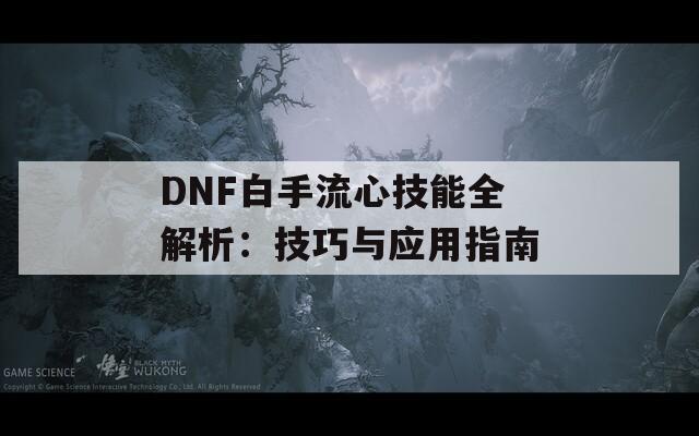 DNF白手流心技能全解析：技巧与应用指南